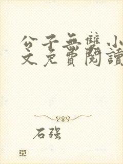 公子无双小说全文免费阅读