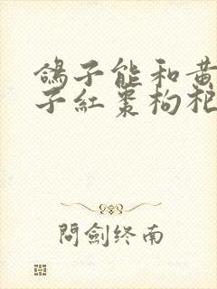 鸽子能和黄芪莲子红枣枸杞一起炖吗