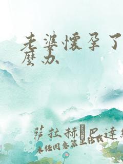 老婆怀孕了我怎么办