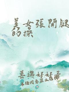 美女张开腿给男的操