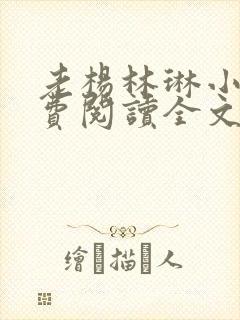 老杨林琳小说免费阅读全文