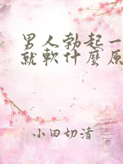 男人勃起一会儿就软什么原因