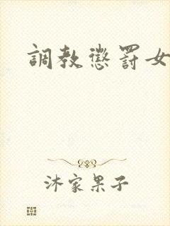 调教惩罚女小说