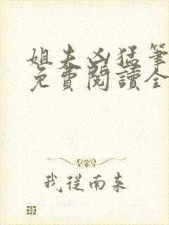 姐夫凶猛笔趣阁免费阅读全文