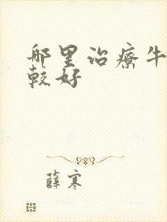 哪里治疗牛皮比较好