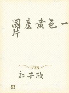 国产黄色一级影片