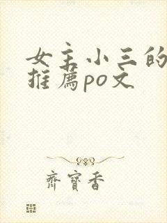 女主小三的小说推荐po文