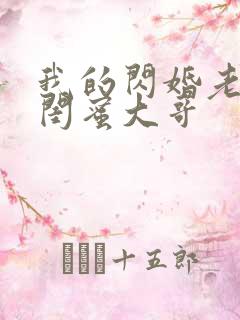 我的闪婚老公是闺蜜大哥