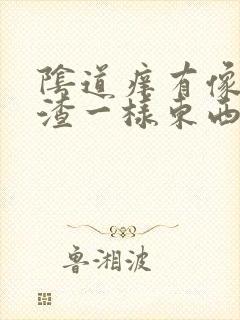 阴道痒有像豆腐渣一样东西