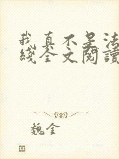 我真不是法爷在线全文阅读