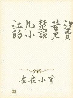 江凡楚若汐主角的小说免费阅读无弹窗