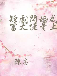 短剧闪婚成宠首富大佬爱上我