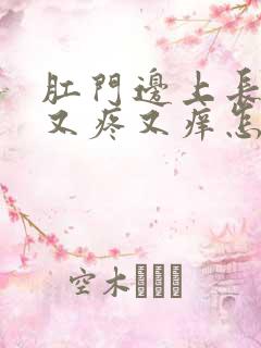 肛门边上长疙瘩又疼又痒怎么回事