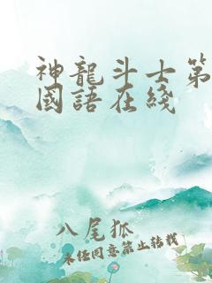 神龙斗士第一季国语在线