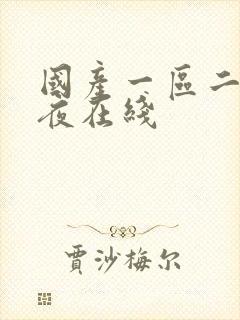 国产一区二区午夜在线