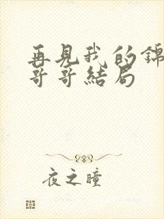 再见我的锦衣卫哥哥结局