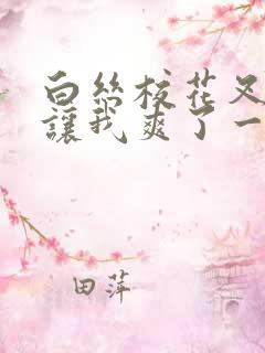 白丝校花叉开腿让我爽了一夜