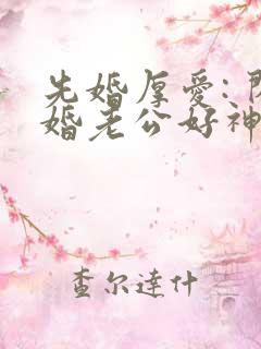 先婚厚爱: 闪婚老公好神秘