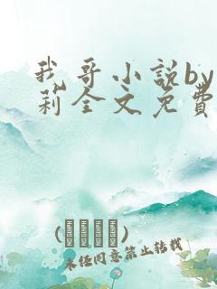 我哥小说by雪莉全文免费阅读笔趣阁