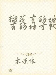 榴莲有的地方硬有的地方软是没熟吗