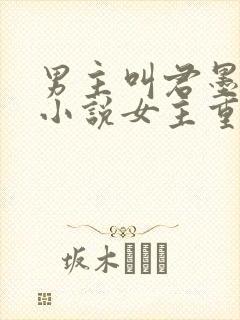 男主叫君墨寒的小说女主重生