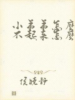 小弟弟怎么也勃不起来怎么办