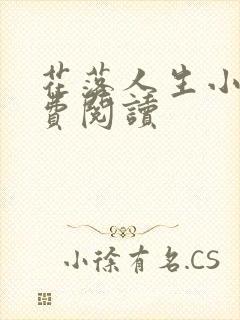 花落人生小说免费阅读