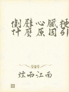 侧壁心脏梗塞是什么原因引起的