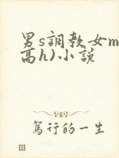 男s调教女m(高h)小说