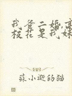 我爸二婚,高冷校花是我妹连续剧