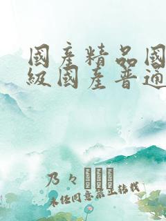 国产精品国产三级国产普通话三