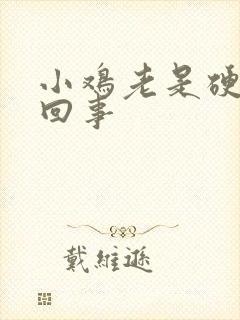 小鸡老是硬怎么回事