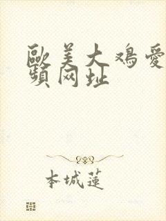 欧美大鸡爱爱视频网址