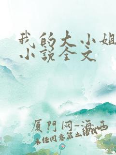 我的大小姐老婆小说全文