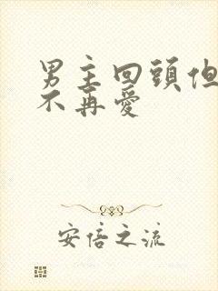 男主回头但女主不再爱