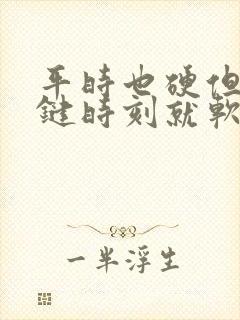 平时也硬但是关键时刻就软了