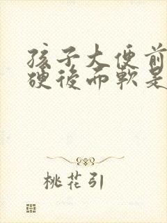 孩子大便前面干硬后面软是什么原因