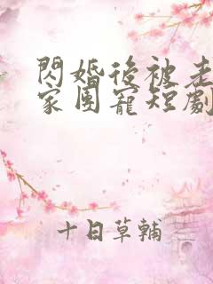 闪婚后被老公全家团宠短剧大结局