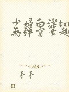 少妇白洁txt无弹窗笔趣阁