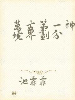 万古第一神等级境界划分