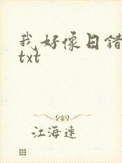 我好像日错人了txt