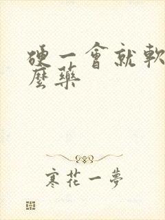 硬一会就软用什么药