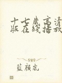 十七岁高清完整版在线播放