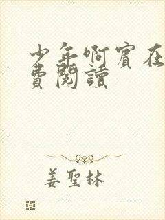 少年啊宾在线免费阅读