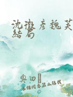 沈徵彦魏芙宜大结局