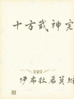 十方武神完结篇