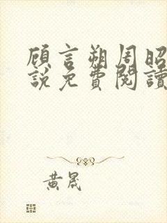 顾言朔周昭宁小说免费阅读最新章节