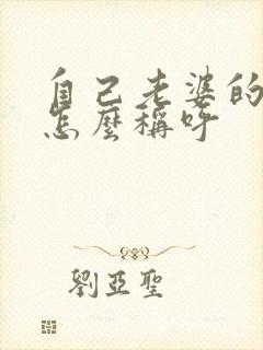 自己老婆的姐姐怎么称呼