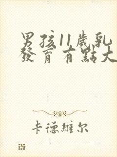 男孩11岁乳房发育有点大正常吗?