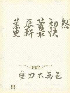 叶辰萧初然免费更新最快